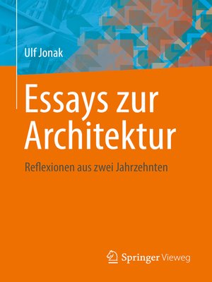 Essays zur Architektur - ebook